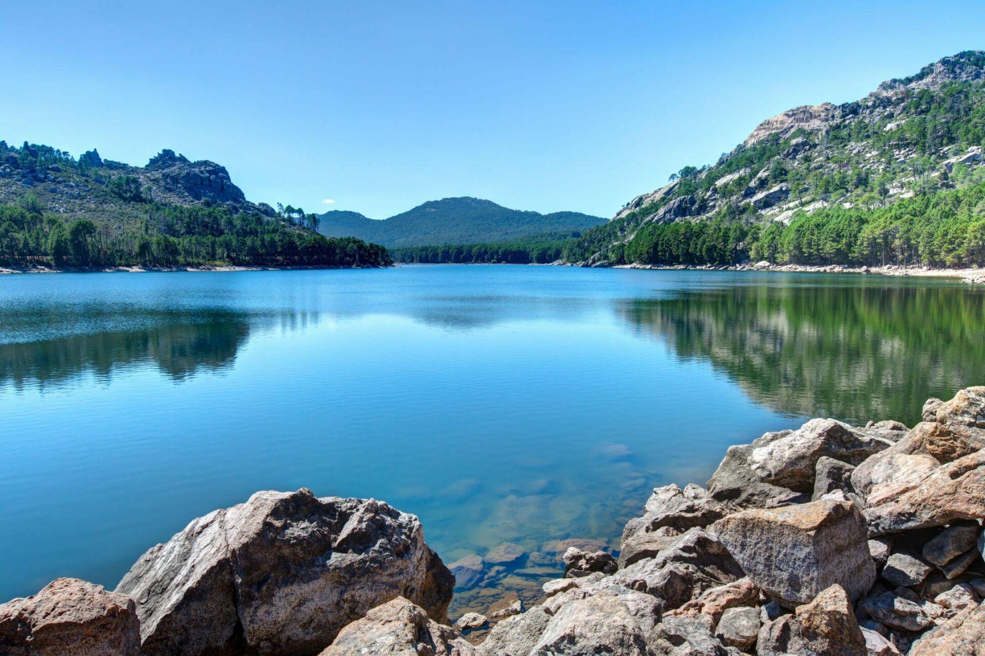 L'Ospédale : lac, cascades et forêt de pins